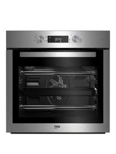 Beko Bif16300X Ecosmart Built-In Single Electric Oven - Oven With Connection Beko Bif16300X Ecosmart Built-In Single Electric Oven - Oven With Connection